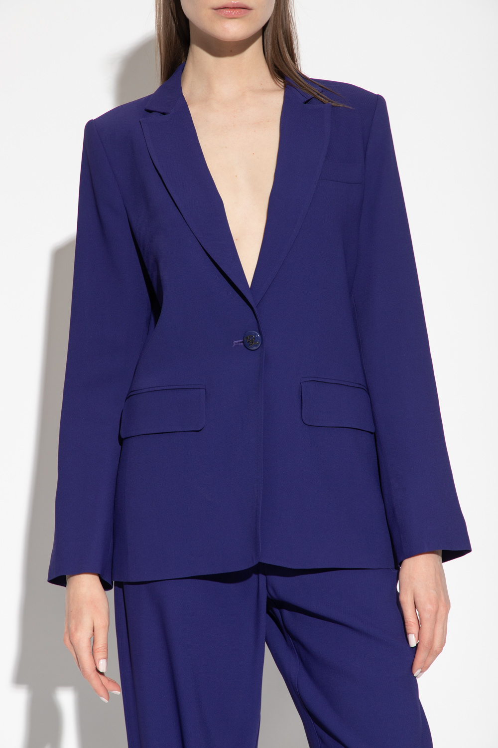 ジャケット EMPORIO ARMANI Women Outer EW000983TE12241UA061 PURPLE EMPORIO ARMANI: Blazer woman - Lilac | Emporio Armani blazer